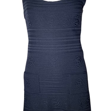 CHANEL 2006 Cruise Black Camellia Athletic Dress, New/Old