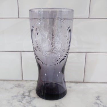 Vintage 1955 Purple McDonald's SpeeDee Tumbler Glass Soda Glass 