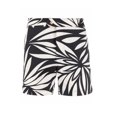 Tom Ford Men Tom Ford Printed Swim Shorts