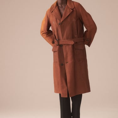 1920s Moleskin Car Coat