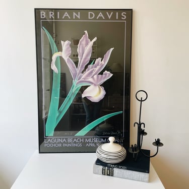 Brian Davis 1981 Print in Frame