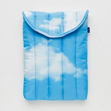Puffy Laptop Sleeve 13&quot;/14&quot; - Clouds