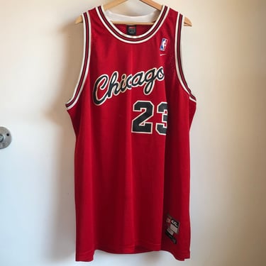 Nike Michael Jordan Chicago Bulls Flight 8403 Red Swingman Basketball Jersey