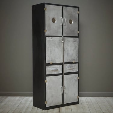 SOLD. Industrial pantry cabinet. Enquire for similar. 