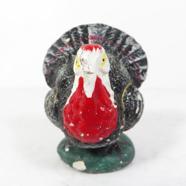 Vintage Thanksgiving Turkey Paper Mache Candy Container - | Pherds ...