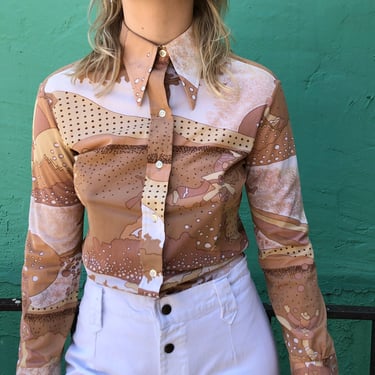 70s Poly Groovy Shirt