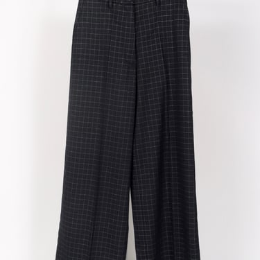 12826_My Pants - Trousers in Check Batavia - Nero