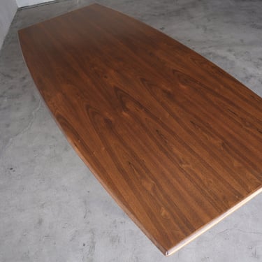 8 Foot Mid Century Surfboard Dining Table by Jens Risom 