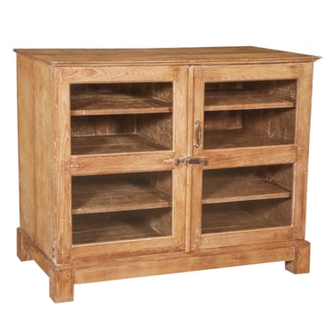 Teak Cabinet with Glass