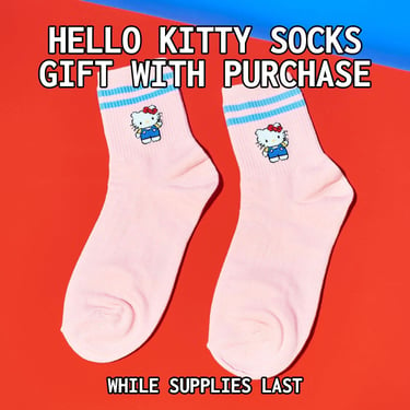 Gift With Purchase Sanrio Ankle Socks Hello Kitty