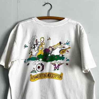 Vintage 90s Grateful Dead Dr Suess Cat in the Hat A Band Beyond Description Double Sided Bootleg T Shirt Size L 