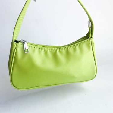Y2K Lime Green Shoulder Bag