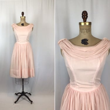 Hot pink hot sale 50s dress