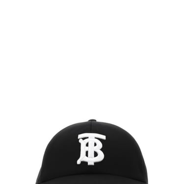 Burberry Unisex Black Cotton Baseball Cap