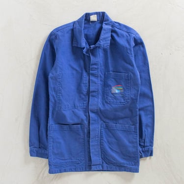 French Chore Jacket, Blue de Travail, Cotton Twill, | Jan's