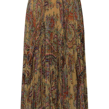 Etro Donna Multicolored Georgette Skirt