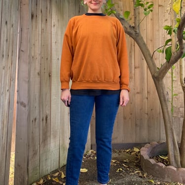 Vintage 1980’s Orange Sweatshirt 