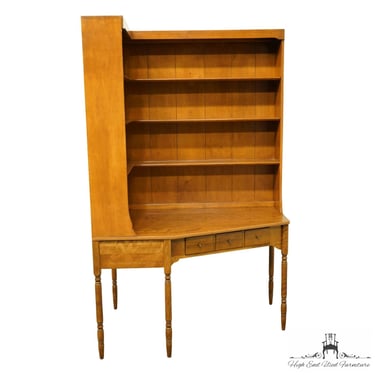 ETHAN ALLEN Heirloom Nutmeg Maple Corner Desk w. Bookcase Top 10-4591P 