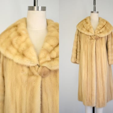 1950s/60s Tourmaline Emba Pale Mink Coat 