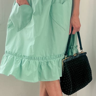 Mint Moschino Heart Pocket Skirt (M)