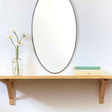Oval Mirror Handmade Wall Mirror Wall Mirror Miroir Round Oblong Circle 14 x 26 