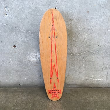 Vintage Sidewalk Surfboard "Skee - Skate"