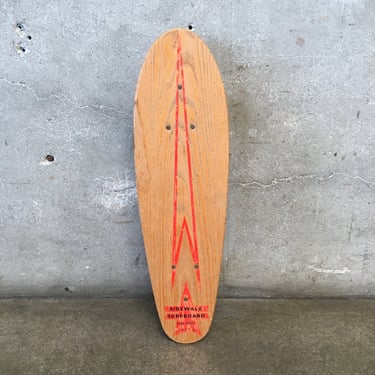 VINTAGE SIDEWALK SURFER SKATEBOARD