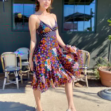 Vivienne Tam Polka Dot Dress