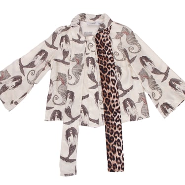 La Prestic Ouiston Silk Mermaid Blouse