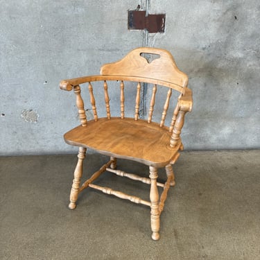 Vintage S. Bent & Bros Colonial Arm Chair