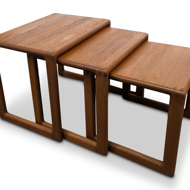 Dyrlund Teak Nesting Tables - 072407