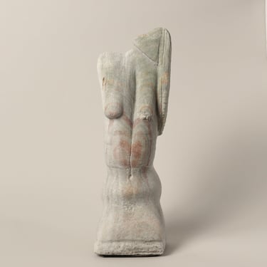 Carved Alabaster Nude Sculpture