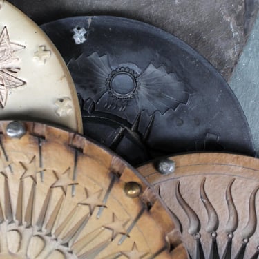 Vintage Jewelry Molds | Industrial Art | Unique Wall Art or Trivets | Rubber 9" Molds, 2 Piece Sets | YOUR CHOICE of 4 Designs | Bixley Shop 