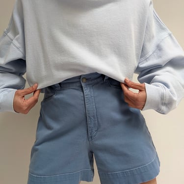 90s Cerulean Cotton Shorts