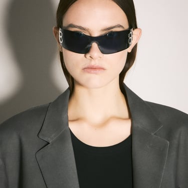 Balenciaga Women Bossy Mask Sunglasses