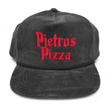 Vintage Pietro’s Pizza Corduroy Snapback Hat