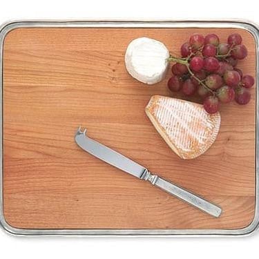 Cheese Tray with Handles & Cherry Wood Insert