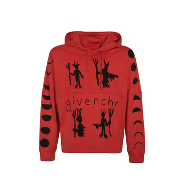 Givenchy Cotton Hooded Sweatshirt Men