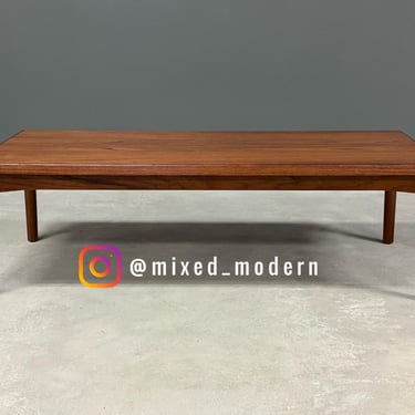 Refinished Danish Modern Teak Coffee Table by Stole Møbelfabrik 