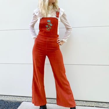 Fall Fields 70s Overalls