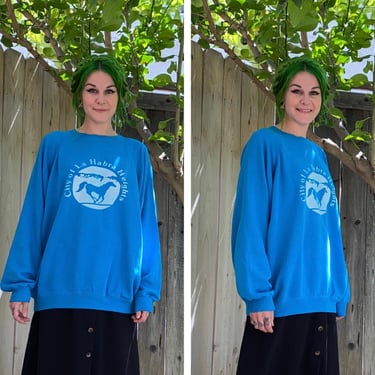 Vintage 1990’s Blue La Habra Heights Sweatshirt 