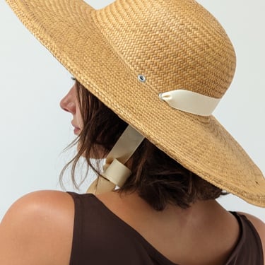 Vintage Woven Straw Sun Hat