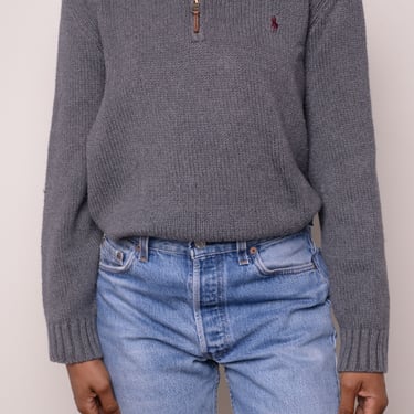 Gray Ralph Lauren Sweater