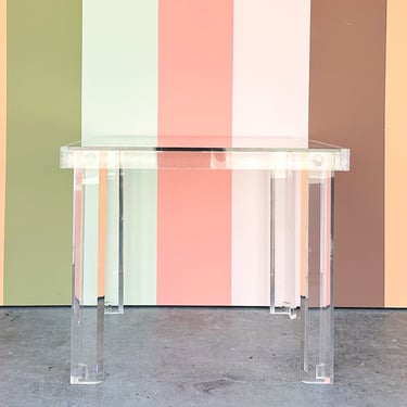 Fabulous Lucite Game Table