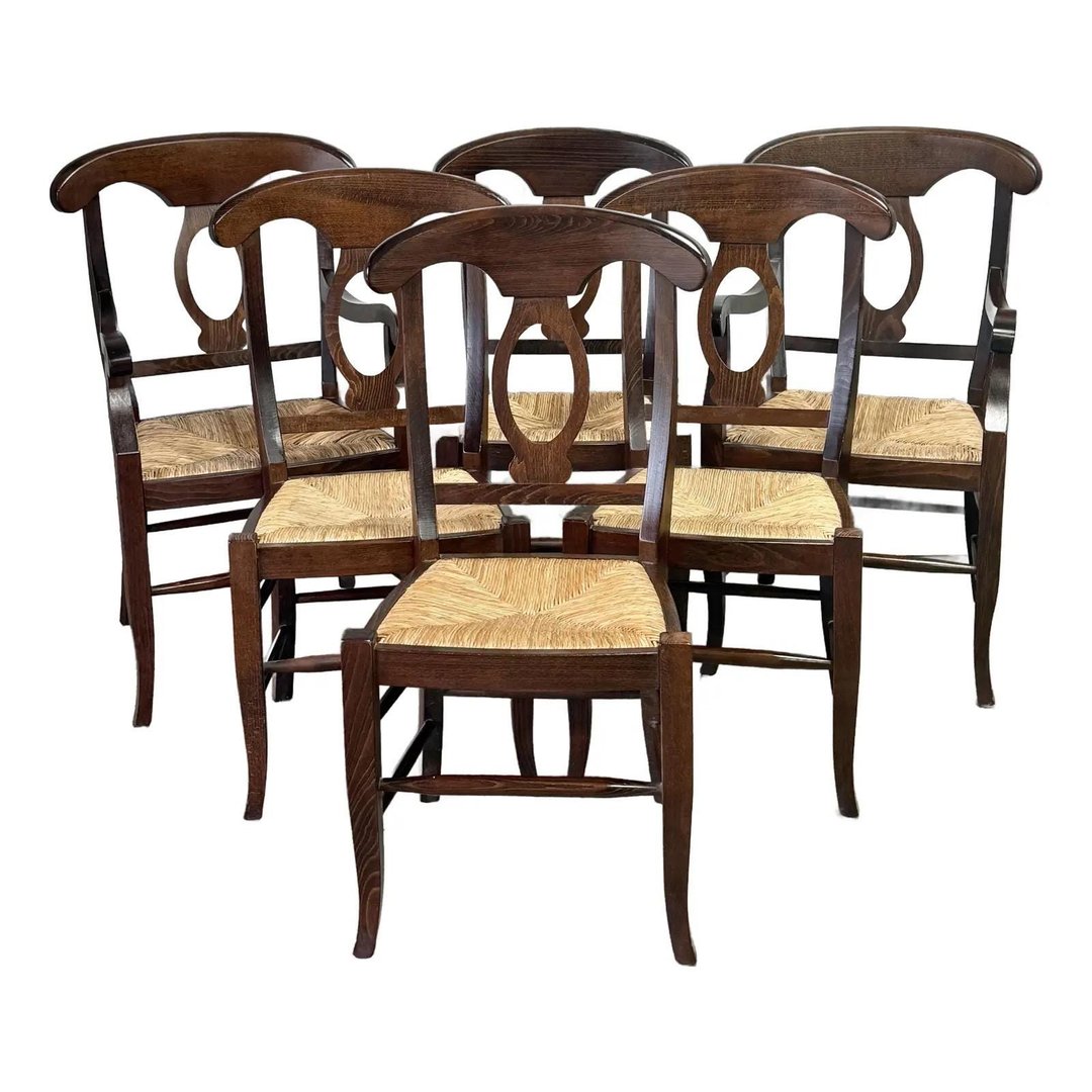 Pottery Barn Made in Italy Napoleon Dining Chairs - Set | 2nd Story ...