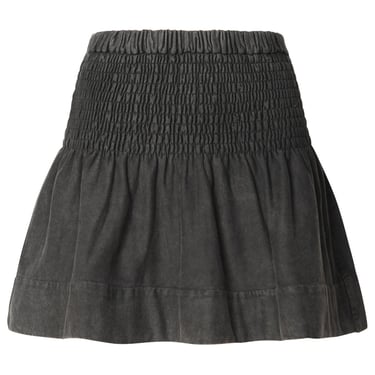 Isabel Marant Etoile 'Pacifica' Grey Cotton Skirt Woman