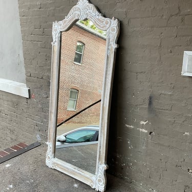 Carved Painted Mirror