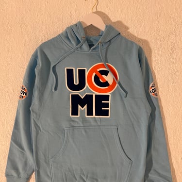 John Cena U Cant C Me Blue WWE Hoodie Sz. M