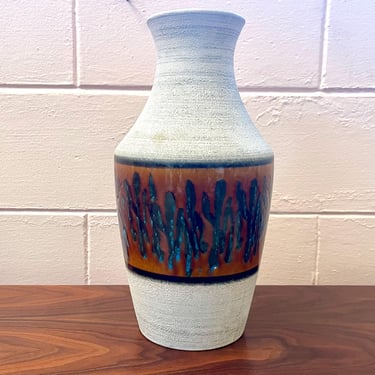 1960s Vintage Mid Century Modern West German Vase by Dumler and Breiden 