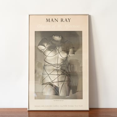 Man Ray Exhibit Poster